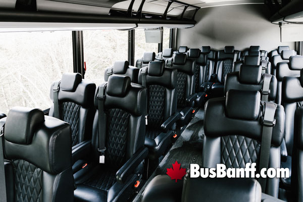 Bus to Banff in Comfort